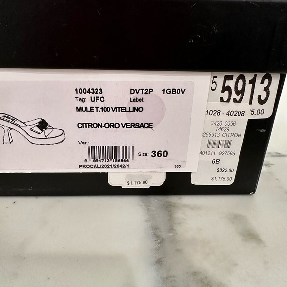 Versace Medusa Sandals - Picture 8 of 9